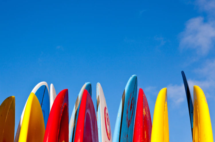 Surf board hire, SUP rental, kayak hire