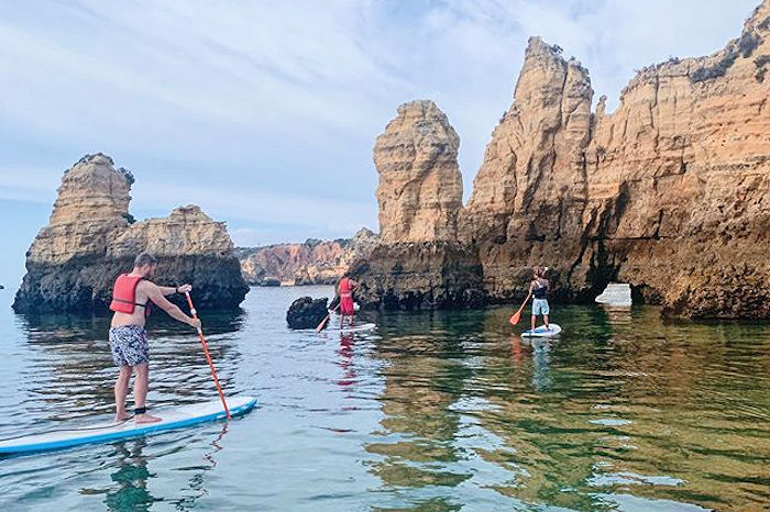 SUP 2 An AltaVista sunrise paddleboard tour on the dramatic Algarve coast